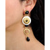 Monochrome Shell Earrings