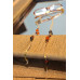 Orange and Brown Eye-Glass Chain