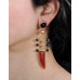 Onyx Ladder Earrings