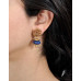 Lapis Filigree Earrings