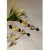 Monochrome Shell Earrings