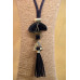 Agate Tassel Necklace