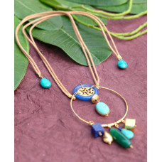 Breath of Life Necklace - Blue